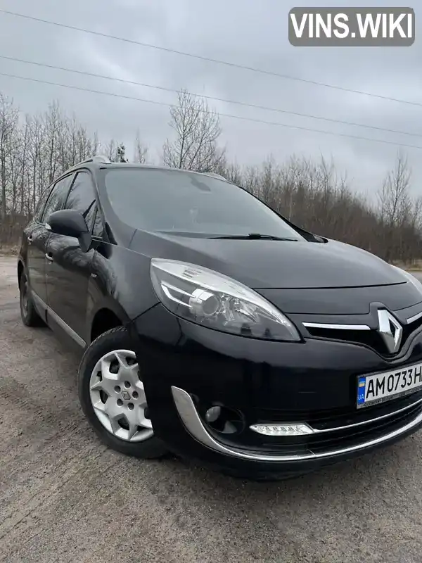 Мінівен Renault Grand Scenic 2013 1.5 л. обл. Житомирська, Житомир - Фото 1/21