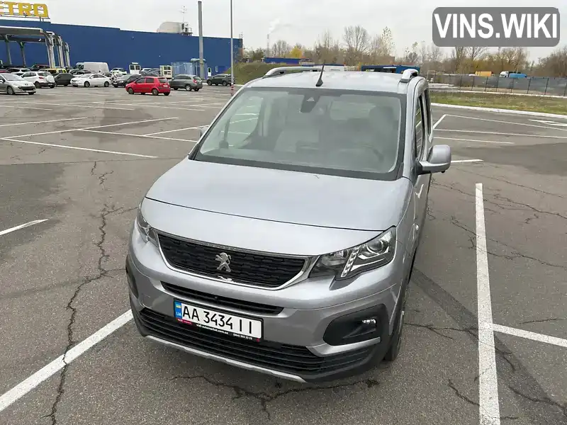 VR3ECYHZRLJ620388 Peugeot Rifter 2020 Мінівен 1.5 л. Фото 2