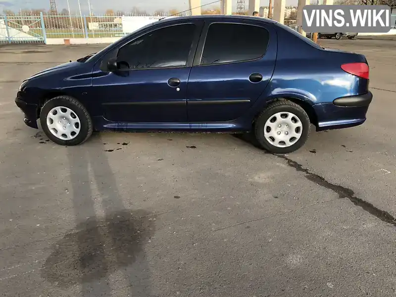 VF32BKFWA72778681 Peugeot 206 2007 Седан 1.36 л. Фото 6