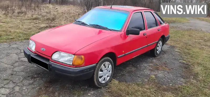 WF0AXXGBBAKP26162 Ford Sierra 1989 Ліфтбек 1.8 л. Фото 1