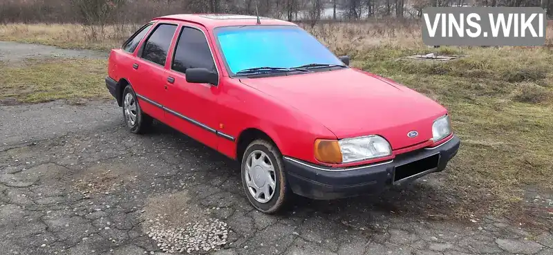 WF0AXXGBBAKP26162 Ford Sierra 1989 Ліфтбек 1.8 л. Фото 2