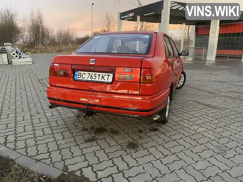 VSSZZZ1LZZD310108 SEAT Toledo 1994 Седан 1.6 л. Фото 5