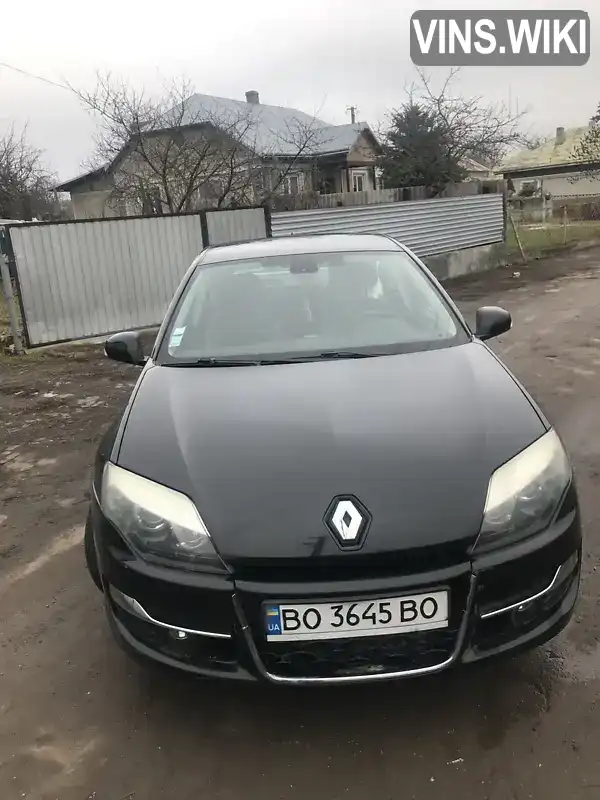 Ліфтбек Renault Laguna 2011 2 л. Ручна / Механіка обл. Тернопільська, Тернопіль - Фото 1/4