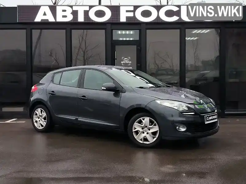 Хетчбек Renault Megane 2013 1.2 л. Ручна / Механіка обл. Київська, Ірпінь - Фото 1/21