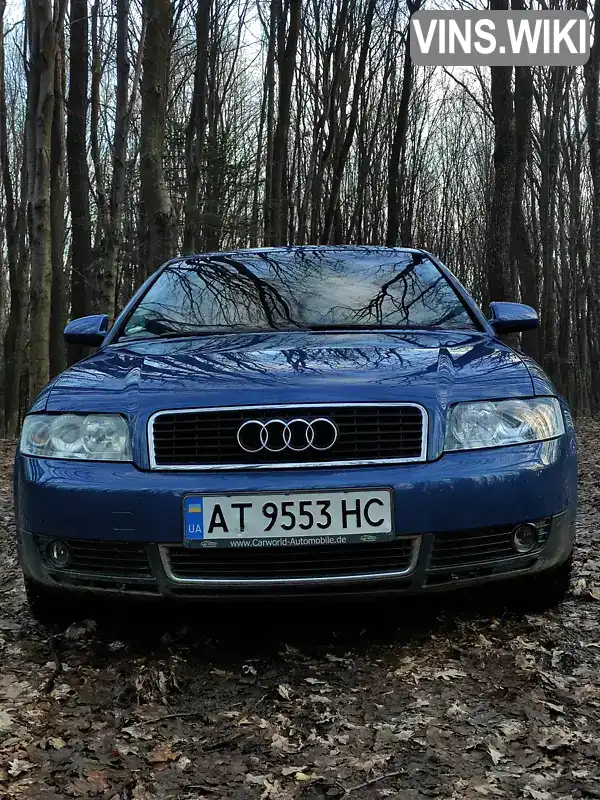 Седан Audi A4 2001 null_content л. обл. Івано-Франківська, Заболотів - Фото 1/12