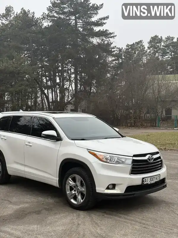 5TDYKRFHXGS135167 Toyota Highlander 2016 Позашляховик / Кросовер 3.5 л. Фото 2