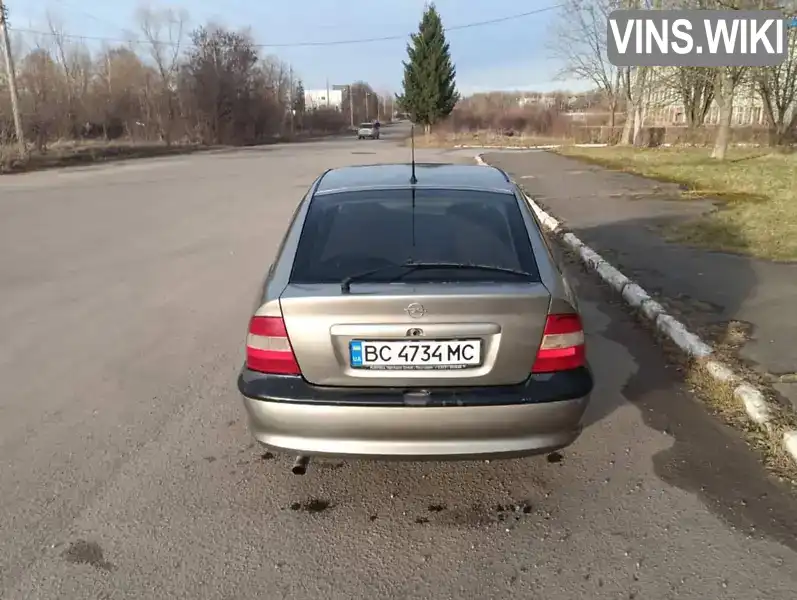 W0L000086G6090864 Opel Vectra 1996 Ліфтбек 1.6 л. Фото 2