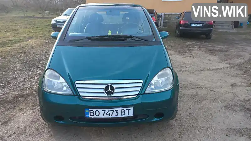 WDB1680331J137583 Mercedes-Benz A-Class 1998 Хетчбек 1.6 л. Фото 1