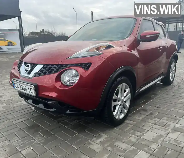 Позашляховик / Кросовер Nissan Juke 2017 1.62 л. Варіатор обл. Черкаська, Черкаси - Фото 1/13