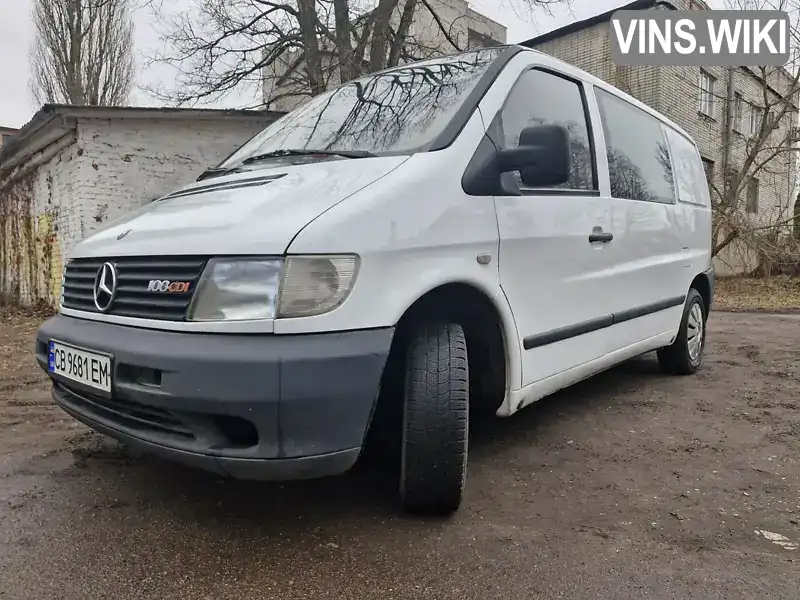 Минивэн Mercedes-Benz Vito 2003 2.15 л. Ручная / Механика обл. Черниговская, Нежин - Фото 1/10