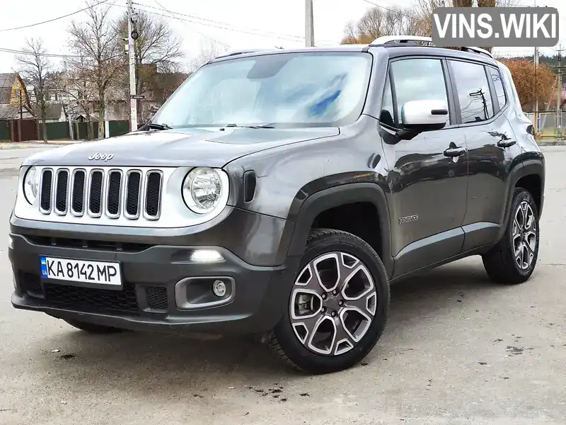 ZACCJBDBXHPE71144 Jeep Renegade 2016 Позашляховик / Кросовер 2.36 л. Фото 1