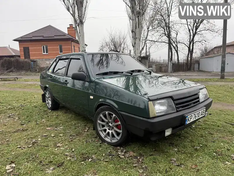 Седан ВАЗ / Lada 21099 1997 1.6 л. Ручна / Механіка обл. Запорізька, Запоріжжя - Фото 1/20