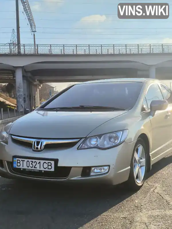 Седан Honda Civic 2008 1.8 л. Ручна / Механіка обл. Миколаївська, Миколаїв - Фото 1/20