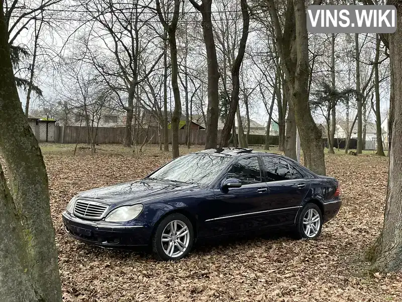 Седан Mercedes-Benz S-Class 1999 3.2 л. Автомат обл. Ровенская, Радивилов - Фото 1/20