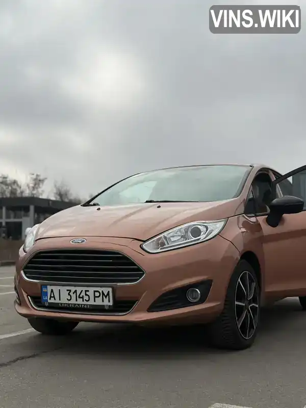 Седан Ford Fiesta 2017 1.6 л. Автомат обл. Киевская, Буча - Фото 1/15