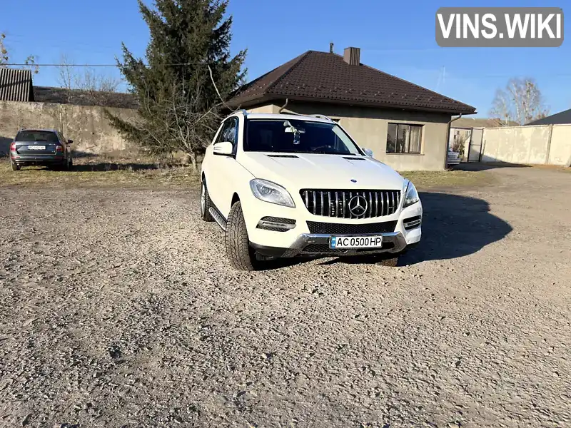 Внедорожник / Кроссовер Mercedes-Benz M-Class 2013 2.99 л. обл. Волынская, Камень-Каширский - Фото 1/21