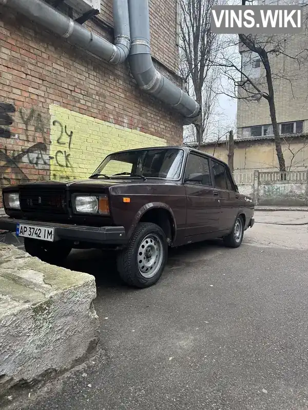 Седан ВАЗ / Lada 2107 2008 1.5 л. Ручная / Механика обл. Закарпатская, Виноградов - Фото 1/10