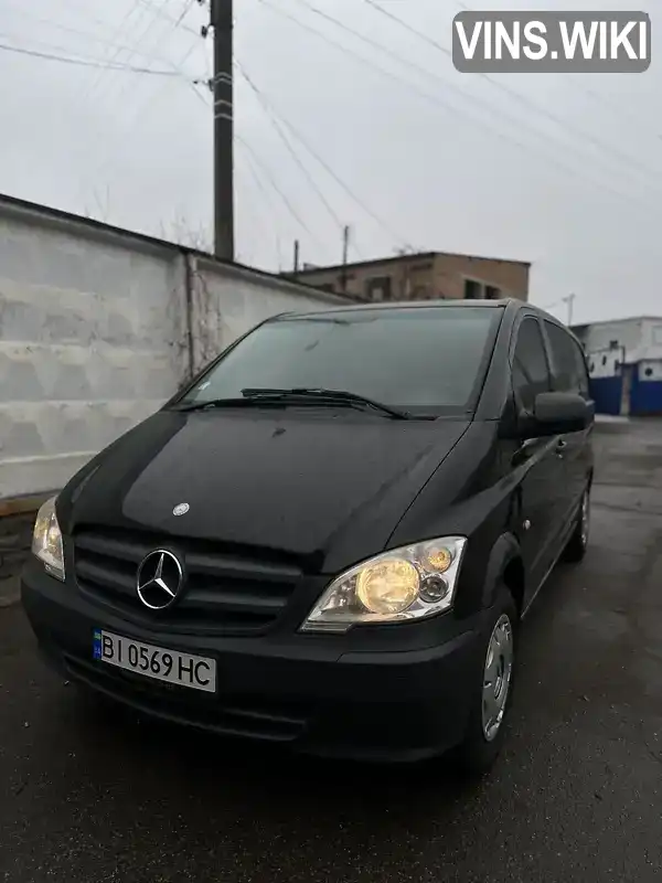 Мінівен Mercedes-Benz Vito 2011 2.14 л. Ручна / Механіка обл. Полтавська, Полтава - Фото 1/12