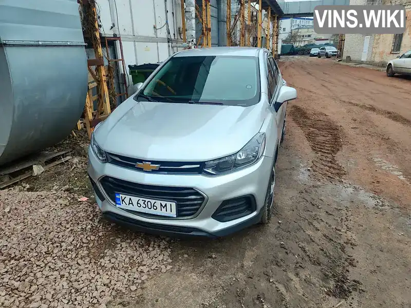 3GNCJKSB4HL286218 Chevrolet Trax 2017 Внедорожник / Кроссовер 1.36 л. Фото 1