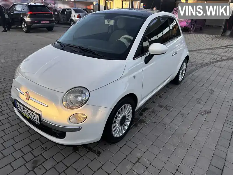 Хэтчбек Fiat 500 2012 1.24 л. Робот обл. Киевская, Киев - Фото 1/14