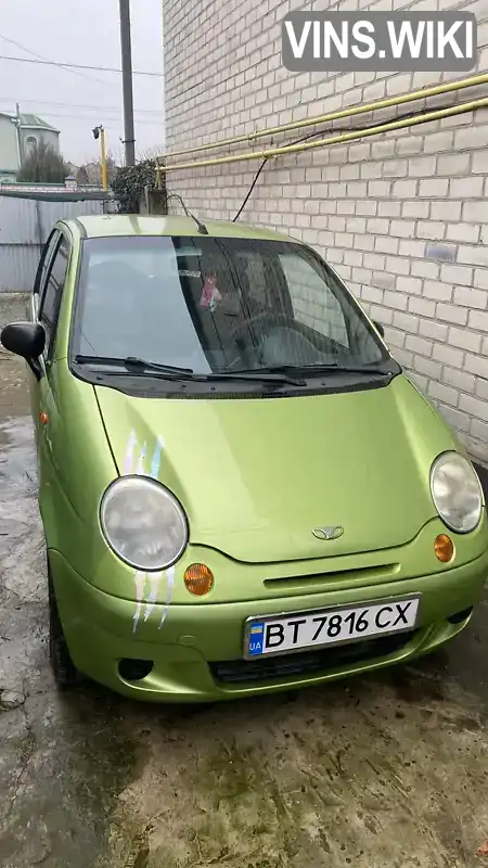 XWB4A11BV7A117283 Daewoo Matiz 2007 Хетчбек 0.8 л. Фото 1