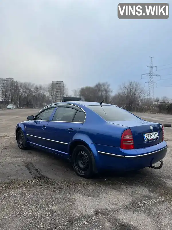 TMBBT63UX39029720 Skoda Superb 2002 Ліфтбек 2.8 л. Фото 9