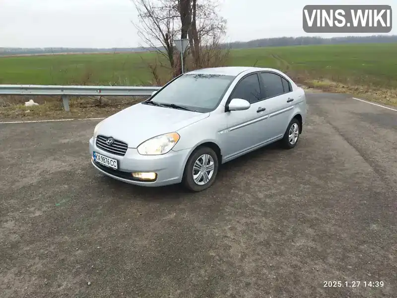 Седан Hyundai Accent 2007 1.4 л. Ручная / Механика обл. Черниговская, Прилуки - Фото 1/19