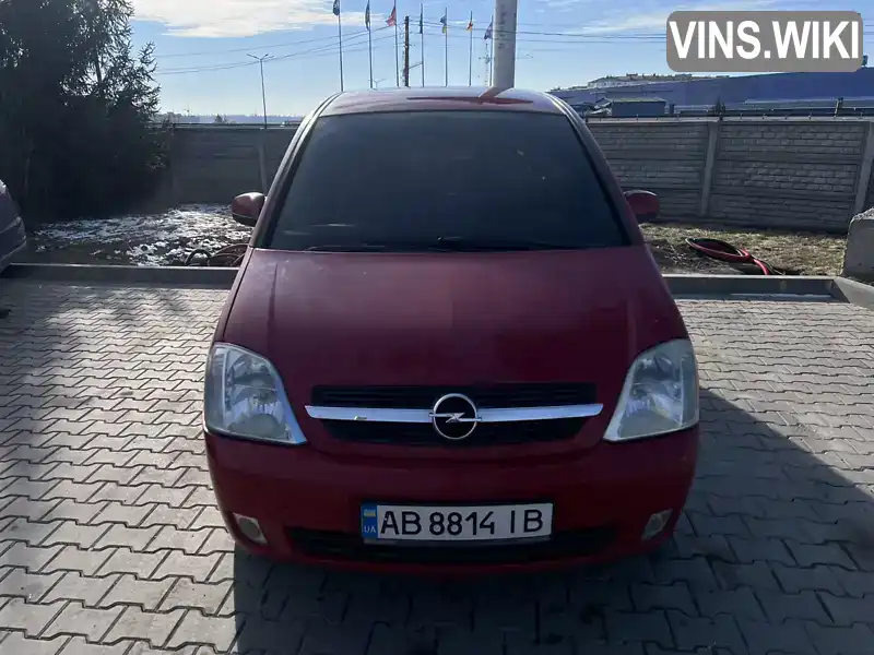 Мікровен Opel Meriva 2003 1.6 л. Ручна / Механіка обл. Вінницька, Вінниця - Фото 1/21