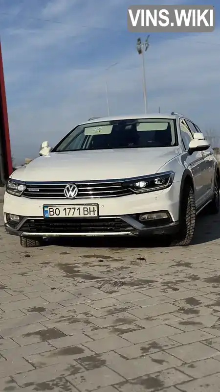 Универсал Volkswagen Passat Alltrack 2017 2 л. Автомат обл. Тернопольская, Тернополь - Фото 1/21