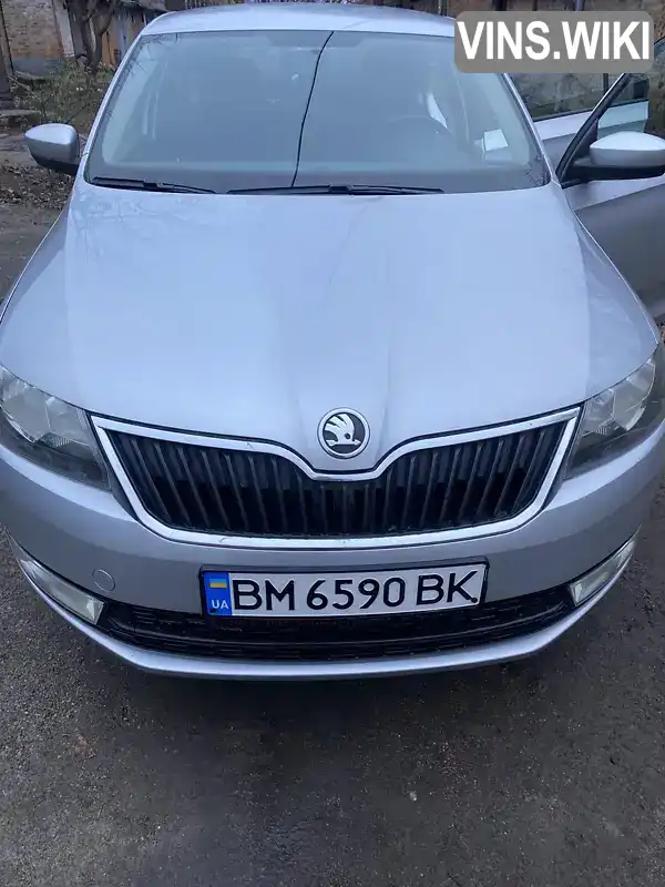 TMBAD2NH5EB101825 Skoda Rapid 2013 Хэтчбек 1.6 л. Фото 1