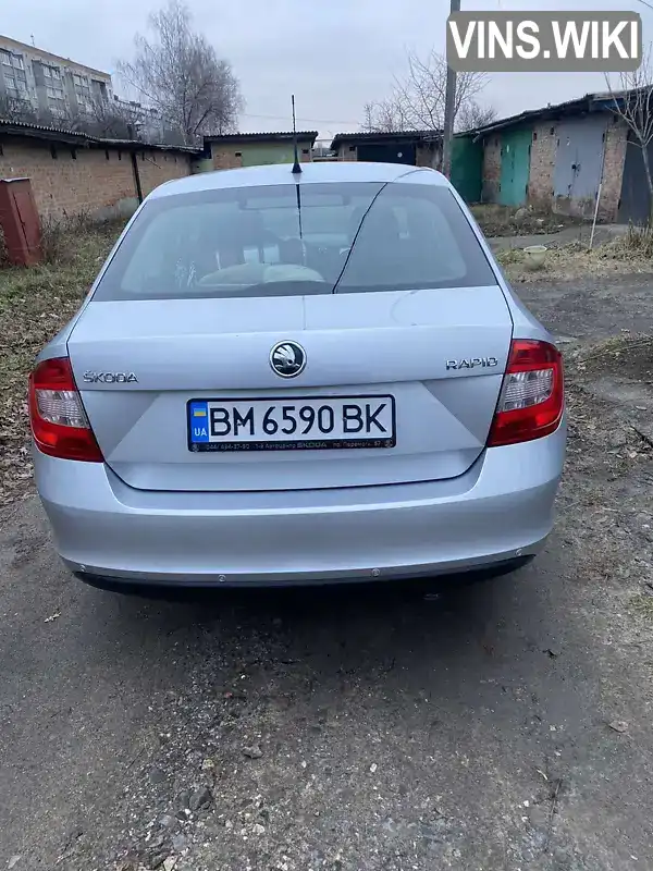 TMBAD2NH5EB101825 Skoda Rapid 2013 Хэтчбек 1.6 л. Фото 7