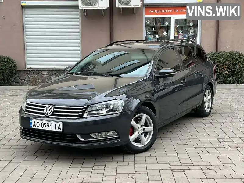 Універсал Volkswagen Passat 2011 1.6 л. Ручна / Механіка обл. Закарпатська, Мукачево - Фото 1/18