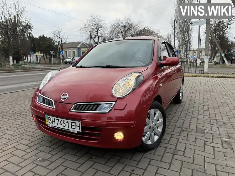 SJNFCAK12U3007238 Nissan Micra 2007 Хетчбек 1.39 л. Фото 1