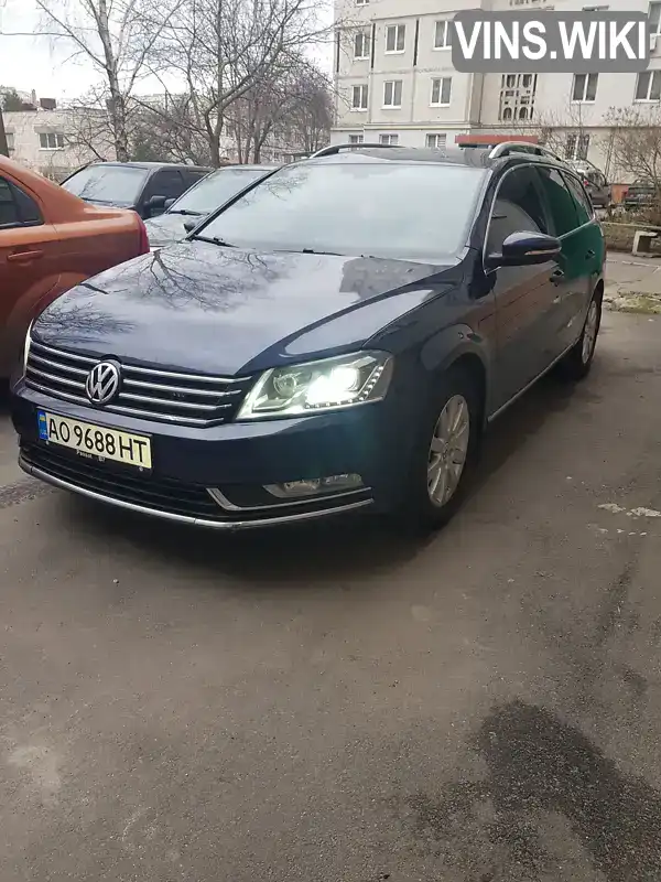 Универсал Volkswagen Passat 2012 1.4 л. Автомат обл. Киевская, Белая Церковь - Фото 1/16