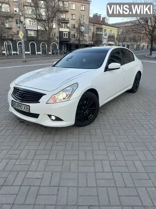 Седан Infiniti G25 2011 2.5 л. Автомат обл. Дніпропетровська, Дніпро (Дніпропетровськ) - Фото 1/21