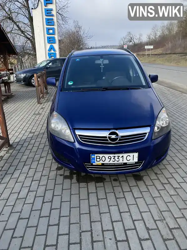 W0L0AHM75B2048874 Opel Zafira 2010 Мінівен 1.9 л. Фото 2