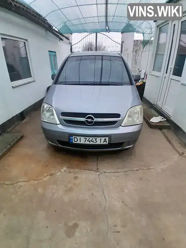 Мікровен Opel Meriva 2004 1.6 л. Ручна / Механіка обл. Миколаївська, Миколаїв - Фото 1/6