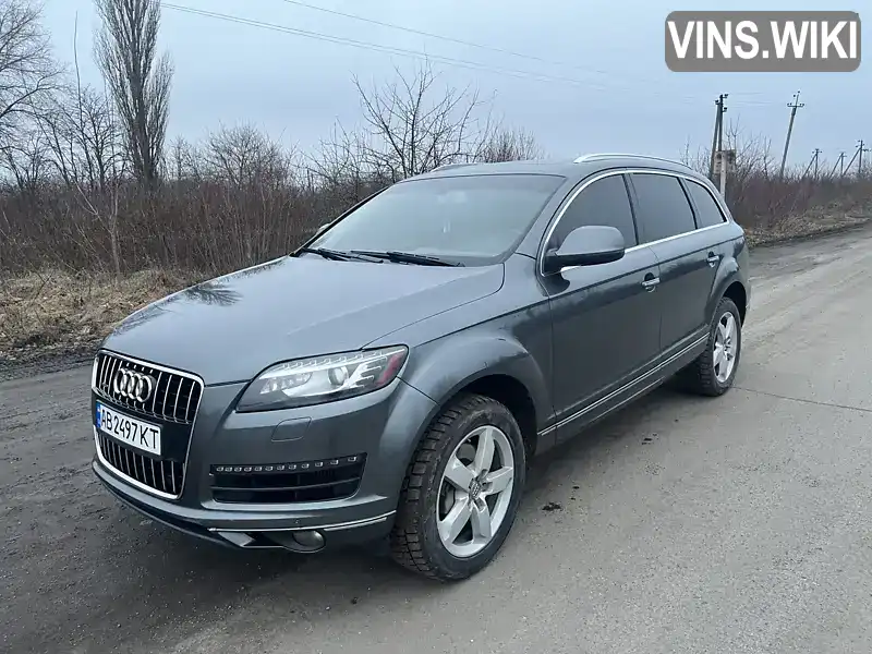 Внедорожник / Кроссовер Audi Q7 2012 2.97 л. Автомат обл. Винницкая, Хмельник - Фото 1/21