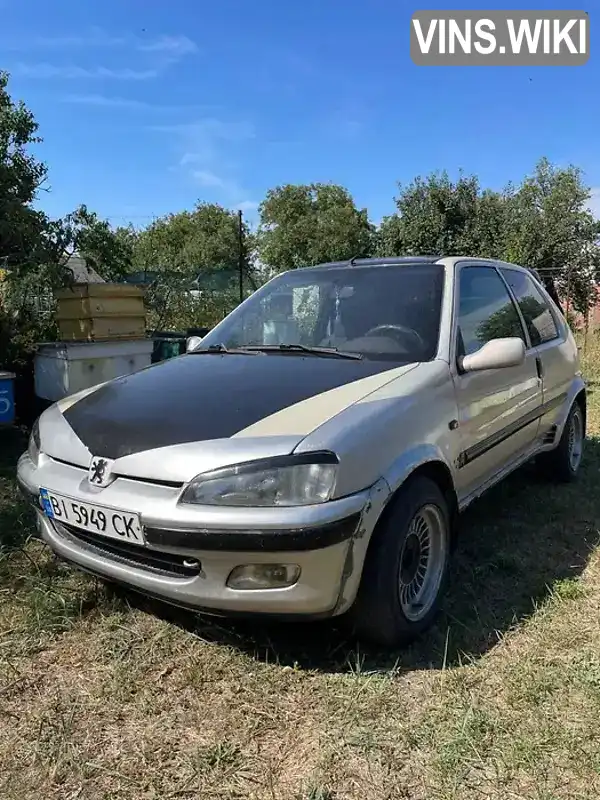 Хэтчбек Peugeot 106 1998 null_content л. Ручная / Механика обл. Полтавская, Кременчуг - Фото 1/7