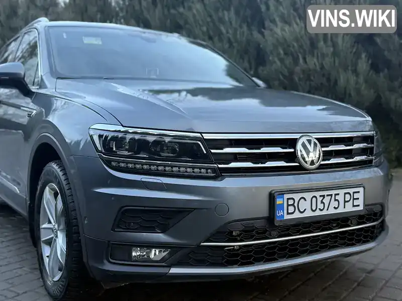 Внедорожник / Кроссовер Volkswagen Tiguan 2018 2 л. Автомат обл. Львовская, Самбор - Фото 1/21