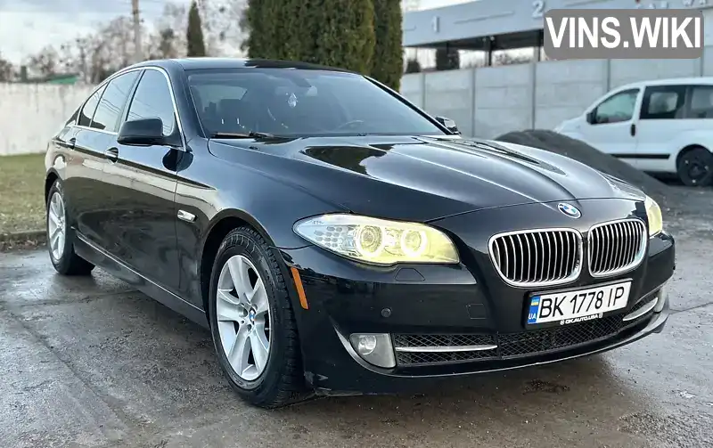 Седан BMW 5 Series 2012 2 л. Автомат обл. Ровенская, Ровно - Фото 1/21