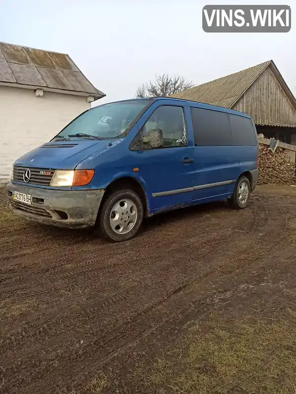 Минивэн Mercedes-Benz Vito 1998 2.3 л. Ручная / Механика обл. Волынская, Ковель - Фото 1/6