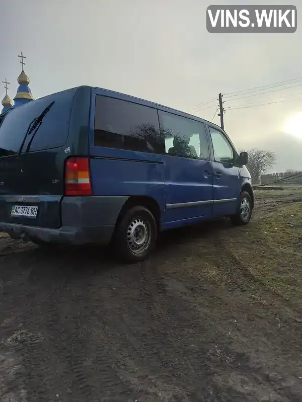 VSA63807413133520 Mercedes-Benz Vito 1998 Мінівен 2.3 л. Фото 2