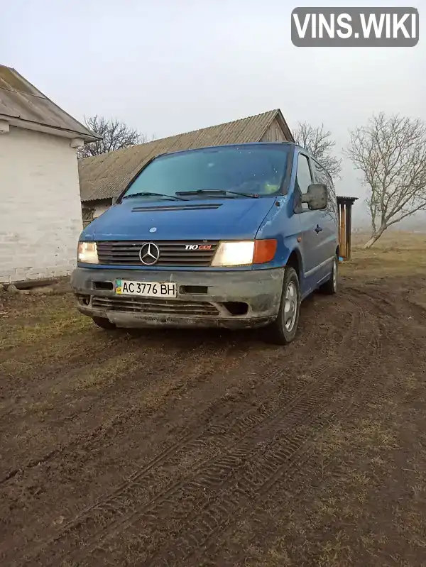 VSA63807413133520 Mercedes-Benz Vito 1998 Мінівен 2.3 л. Фото 3