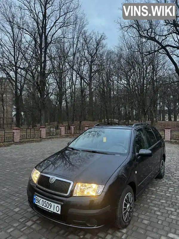 Универсал Skoda Fabia 2005 1.4 л. Ручная / Механика обл. Ровенская, Владимирец - Фото 1/21