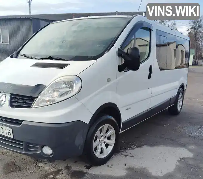 VF1JLBHBHAV368972 Renault Trafic 2010 Мінівен 2 л. Фото 3