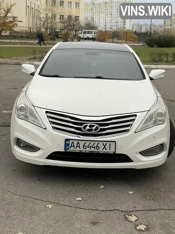 Седан Hyundai Grandeur 2012 3 л. Автомат обл. Киевская, Киев - Фото 1/21