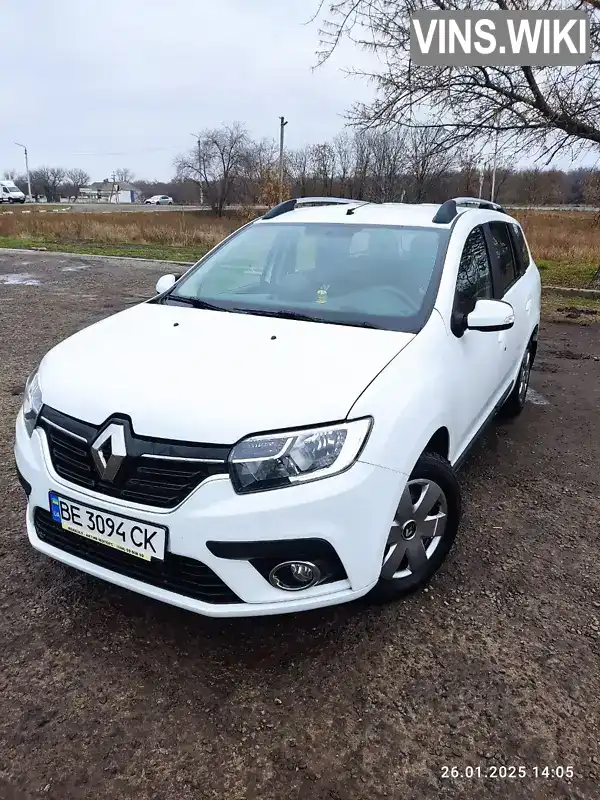 Універсал Renault Logan MCV 2019 1.5 л. Ручна / Механіка обл. Миколаївська, Вознесенськ - Фото 1/20