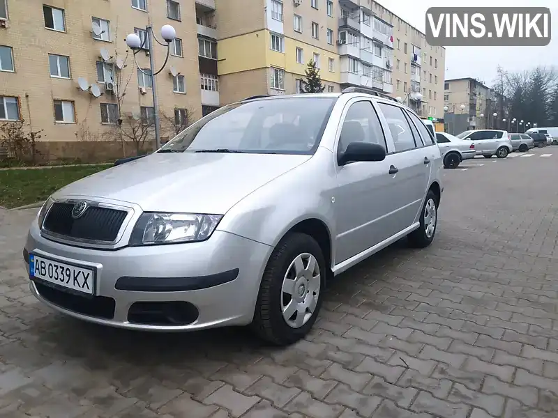 Универсал Skoda Fabia 2004 1.39 л. Ручная / Механика обл. Винницкая, Могилев-Подольский - Фото 1/21