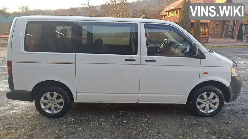 Мінівен Volkswagen Transporter 2003 1.9 л. Ручна / Механіка обл. Закарпатська, Ужгород - Фото 1/21